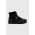 Fila bocanci Grunge femei, culoarea negru, cu platforma