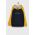 Quiksilver bluza copii culoarea albastru marin, cu glugă, cu imprimeu
