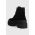 Tommy Jeans bocanci Womens Foxing Lace Up Boot femei, culoarea negru, cu platforma