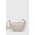 AllSaints poseta de piele culoarea alb