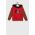 GAP bluza copii culoarea rosu, cu glugă, modelator