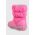 Crocs cizme de iarna copii Winter Puff Boot culoarea roz