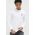 HUF longsleeve din bumbac culoarea alb, cu imprimeu