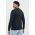 HUF longsleeve din bumbac culoarea negru, cu imprimeu