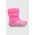 Crocs cizme de iarna copii Winter Puff Boot culoarea roz