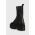 Tommy Jeans bocanci femei, culoarea negru, cu platforma
