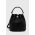 Tory Burch poseta de piele culoarea negru