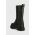 Buffalo cizme Aspha Clf Rain Chelsea Hi femei, culoarea negru, cu platforma
