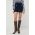 MICHAEL Michael Kors fusta culoarea albastru marin, mini, creion