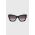 Alexander McQueen ochelari de soare femei, culoarea argintiu