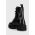 Tommy Jeans bocanci de piele Urban Tommy Jeans Lace Up Boot femei, culoarea negru, cu platforma