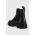 Tommy Jeans ghete chelsea de piele Tommy Jeans Flat Chelsea femei, culoarea negru, cu toc plat
