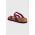 Birkenstock papuci din piele Mayari femei, culoarea violet, cu toc plat
