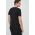 Sisley tricou din bumbac culoarea negru, neted