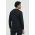 Hollister Co. longsleeve din bumbac culoarea negru, neted
