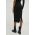 Answear Lab fusta culoarea negru, midi, creion