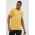 Quiksilver tricou din bumbac culoarea galben, neted