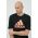 adidas tricou din bumbac Culoarea negru, cu imprimeu