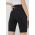 Reebok pantaloni scurți de antrenament Workout Ready Basic femei, culoarea negru, neted, high waist