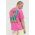 GCDS tricou din bumbac culoarea roz, modelator