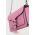 Coach poseta de piele culoarea roz