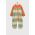 Columbia combinezon bebe Critter Jitters II Rain Suit culoarea portocaliu