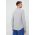 Reebok mânecă lungă de antrenament culoarea gri, neted
