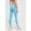 adidas colanti femei, culoarea turcoaz, cu imprimeu