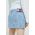 Tommy Jeans fusta jeans mini, drept