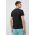 Reebok tricou de alergare culoarea negru, neted