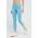 adidas colanti femei, culoarea turcoaz, cu imprimeu