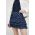 Pepe Jeans fusta Eimi culoarea albastru marin, mini, evazati