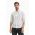 Desigual camasa din bumbac barbati, culoarea alb, cu guler clasic, regular