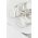 Answear Lab slapi de piele culoarea alb
