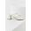 Answear Lab slapi de piele culoarea alb