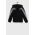adidas bluza copii U FI 3S FZ culoarea negru, cu glugă, cu imprimeu