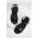 Answear Lab sandale de piele femei, culoarea negru