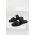 Answear Lab slapi de piele femei, culoarea negru
