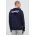 adidas hanorac de bumbac bărbați, culoarea bleumarin, cu glugă, cu imprimeu  IC0434