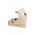 Geox espadrile D GELSA culoarea bej, toc pana, D35TPA 01143 C0G5F