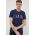 Champion tricou din bumbac culoarea albastru marin, modelator