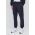 Gant pantaloni de trening din bumbac culoarea albastru marin, neted
