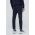 adidas pantaloni de trening culoarea albastru marin, cu imprimeu