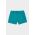 4F pantaloni scurti copii culoarea verde, neted