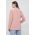 Dkny sacou culoarea roz, un singur rand de nasturi, neted