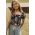 Roxy bluza de bumbac pentru copii culoarea albastru marin, modelator