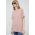 Converse tricou din bumbac culoarea roz, neted