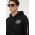 Alpha Industries bluză x Nasa Dark Side Hoody bărbați, culoarea negru, cu glugă, cu imprimeu 108337.285