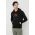 Alpha Industries bluza barbati, culoarea negru, cu glugă, cu imprimeu