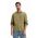 Desigual camasa din bumbac barbati, culoarea verde, cu guler clasic, regular